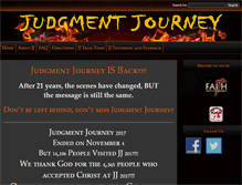Tablet Screenshot of judgmentjourney.com